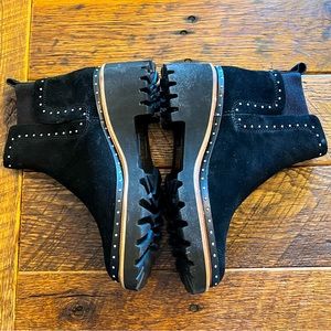 Black suede studded Huey boot from Dolce Vita